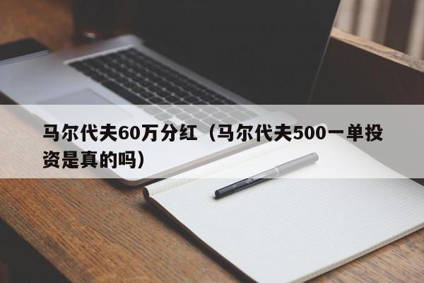 马尔代夫60万分红（马尔代夫500一单投资是真的吗）