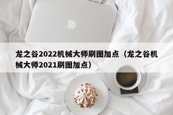 龙之谷2022机械大师刷图加点(龙之谷机械大师2021刷图加点)