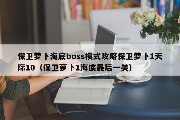 保卫萝卜海底boss模式攻略保卫萝卜1天际10（保卫萝卜1海底最后一关）