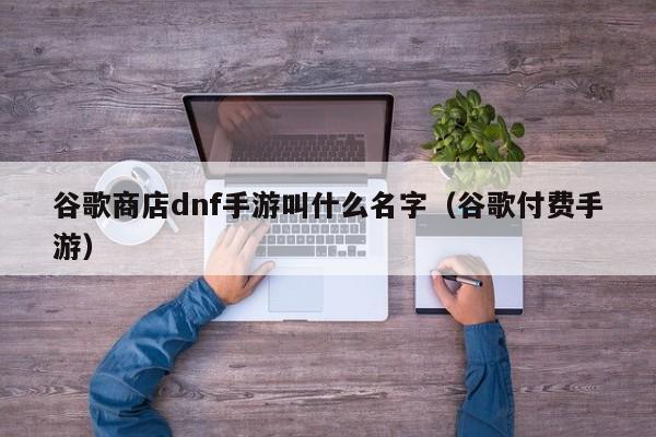 谷歌商店dnf手游叫什么名字（谷歌付费手游）