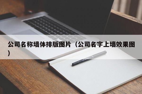 公司名称墙体排版图片（公司名字上墙效果图）