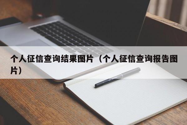 个人征信查询结果图片(个人征信查询报告图片)
