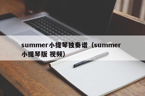 summer小提琴独奏谱（summer 小提琴版 视频）