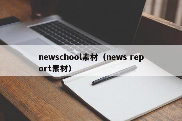 newschool素材（news report素材）
