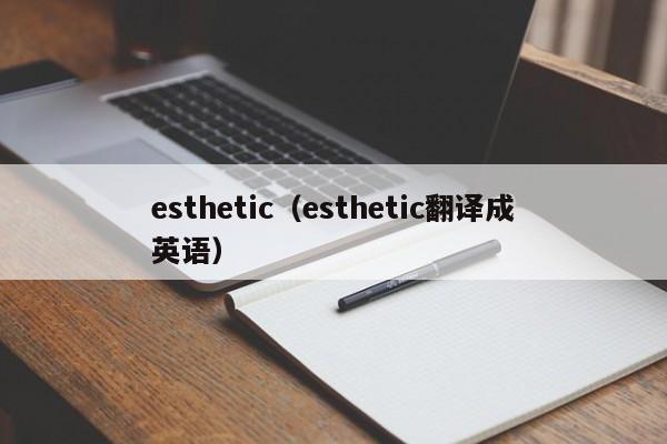 esthetic（esthetic翻译成英语）