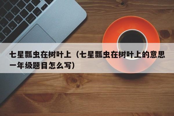 七星瓢虫在树叶上（七星瓢虫在树叶上的意思一年级题目怎么写）