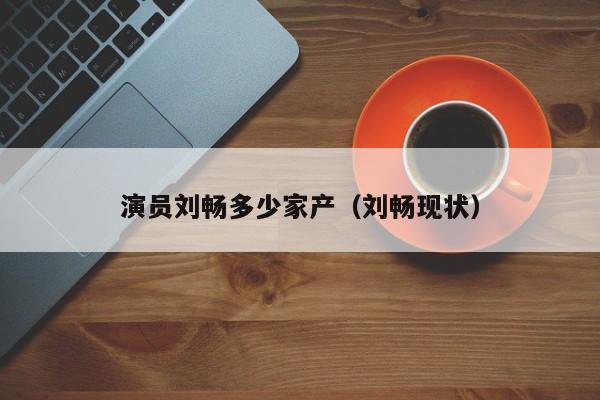 演员刘畅多少家产(刘畅现状)